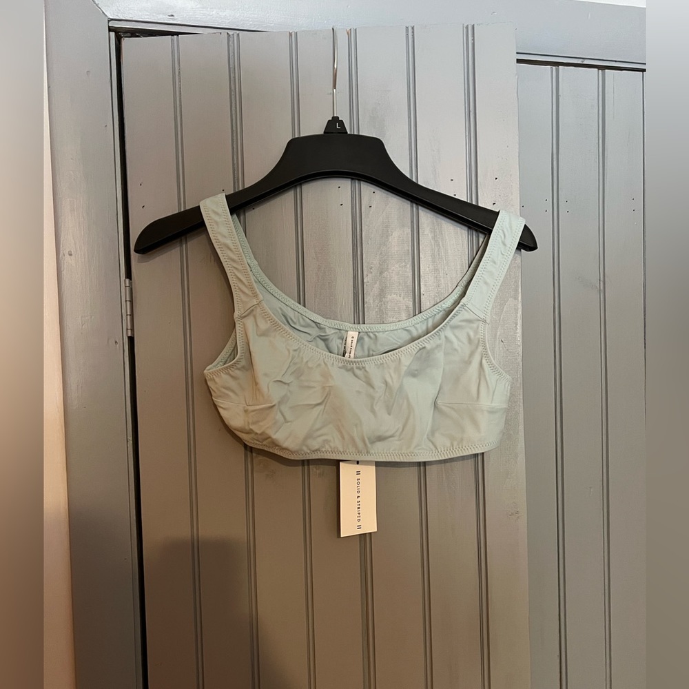 Light Blue Bathing Suit Top